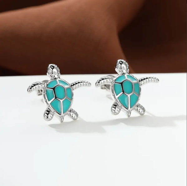 Opal Sea Turtle Necklace/Earrings (PRE ORDER ONLY)