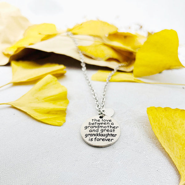 Grandmother and Great Granddaughter Forever Necklace