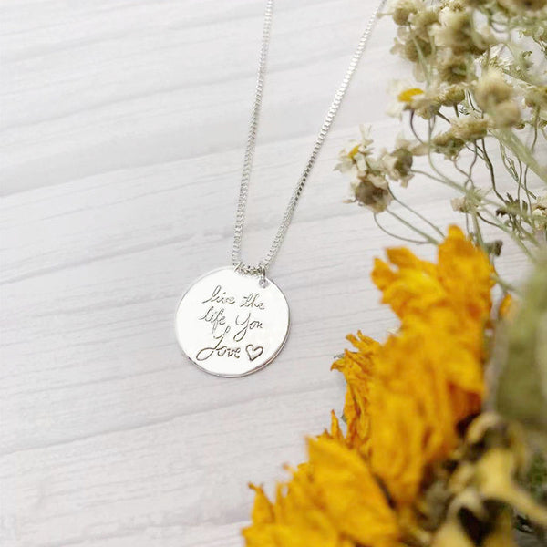 Live the Life You Love Necklace