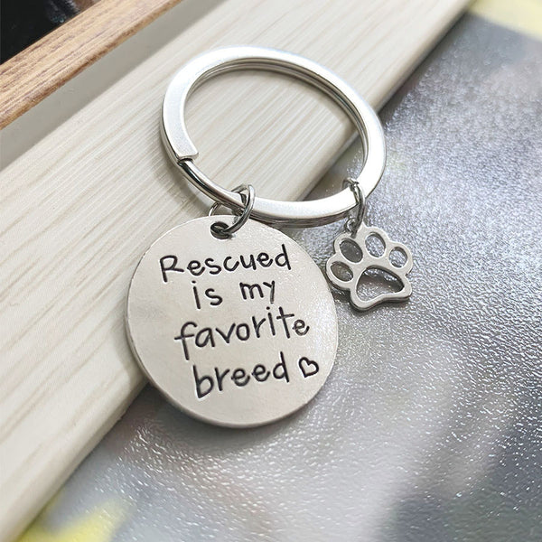 Rescued Keychain