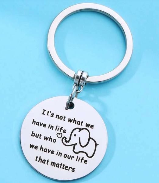 Who We Have in Life Keychain (PRE-ORDER ONLY)